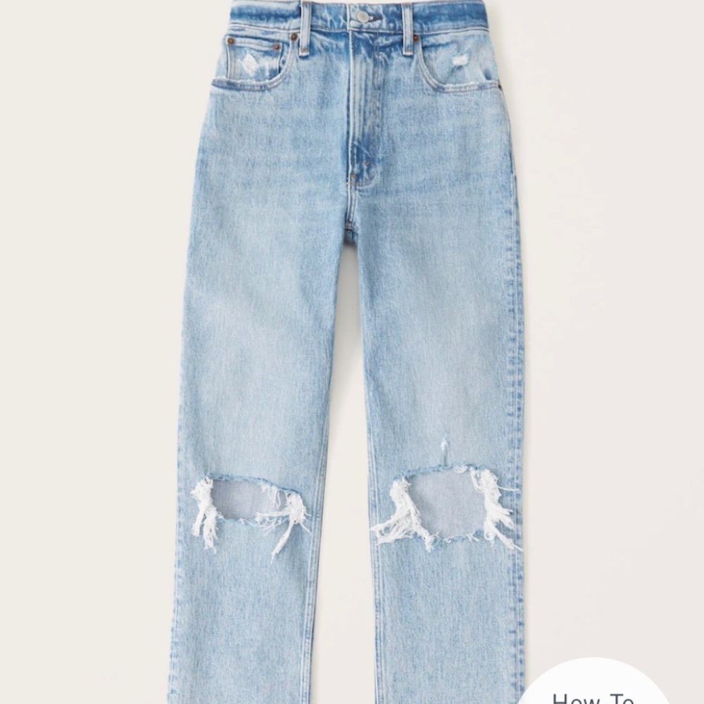 90s Ultra High Rise Straight Jeans